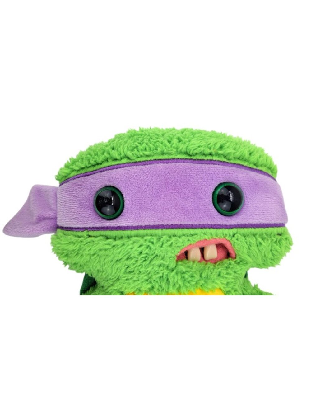 Teenage Mutant Ninja Turtle Fuggler Plush Donatello Limited Edition Glow Butt-On - Picture 2 of 9